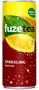 Fuze Tea (black tea sparkling)